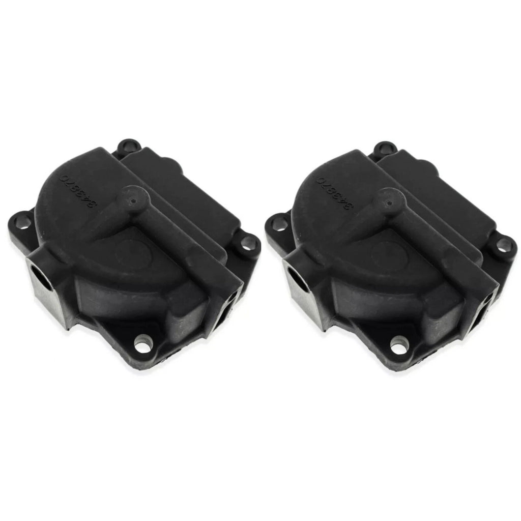 2 Carburetor Float Chamber Carb Bowl 433000 for Johnson/Evinrude (1990–175hp) 766418