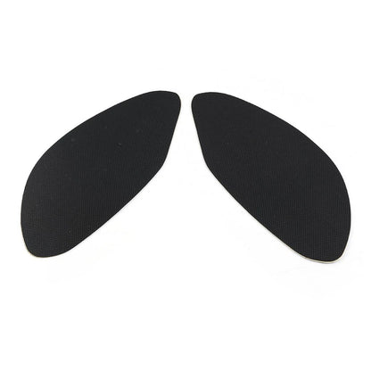 2X Black Motor Universal Gas Tank Pad Traction Side Fuel Knee Grip Protector