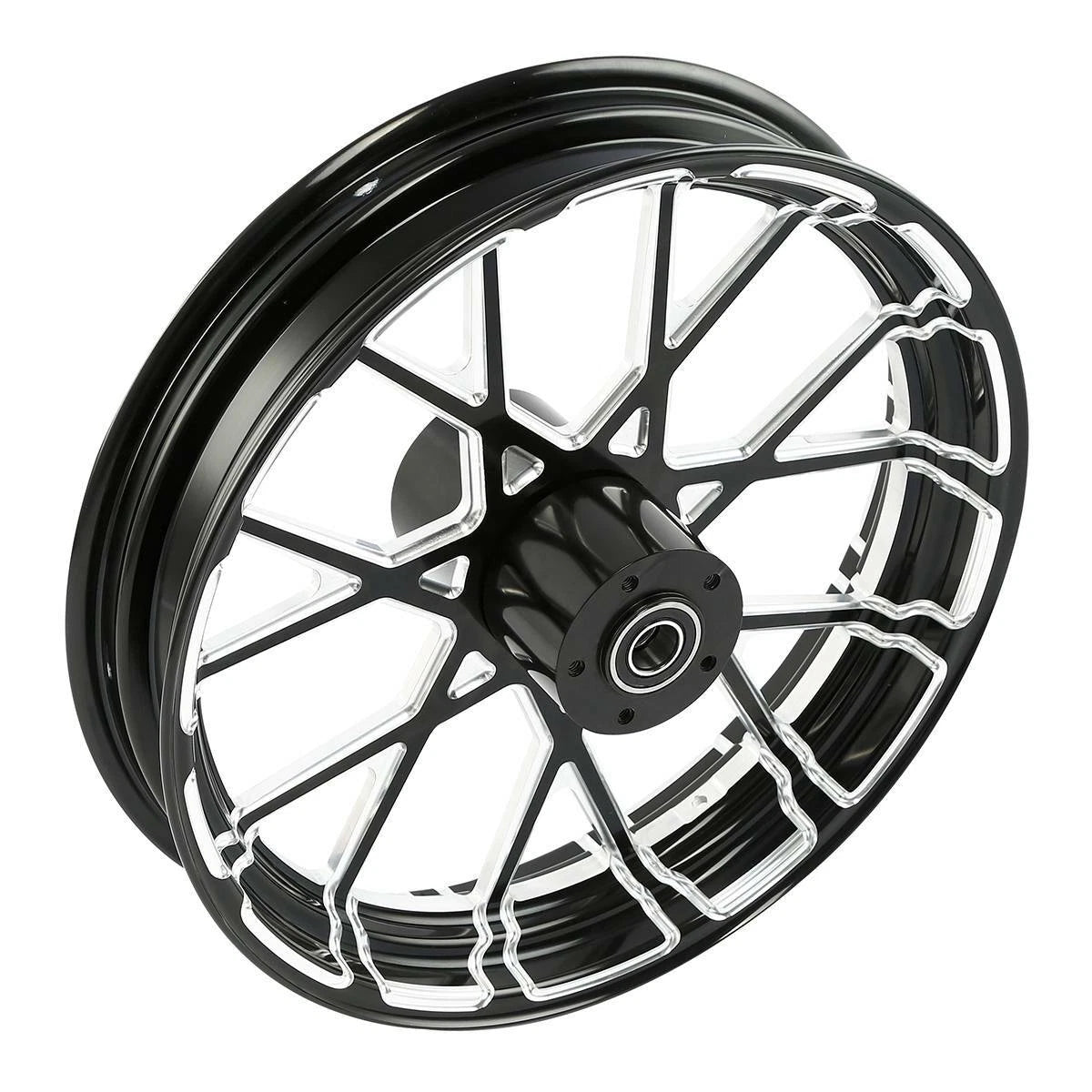 18" x 3.5" CNC Front Wheel Rim Dual Disc Hub for Harley Road Glide (1997–2021)