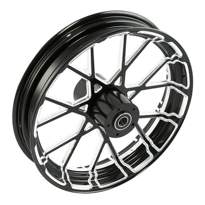 18" x 3.5" CNC Front Wheel Rim Dual Disc Hub for Harley Road Glide (1997–2021)