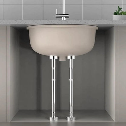 Adjustable Telescopic Support Rod 50-80cm for Home Furniture Stability
