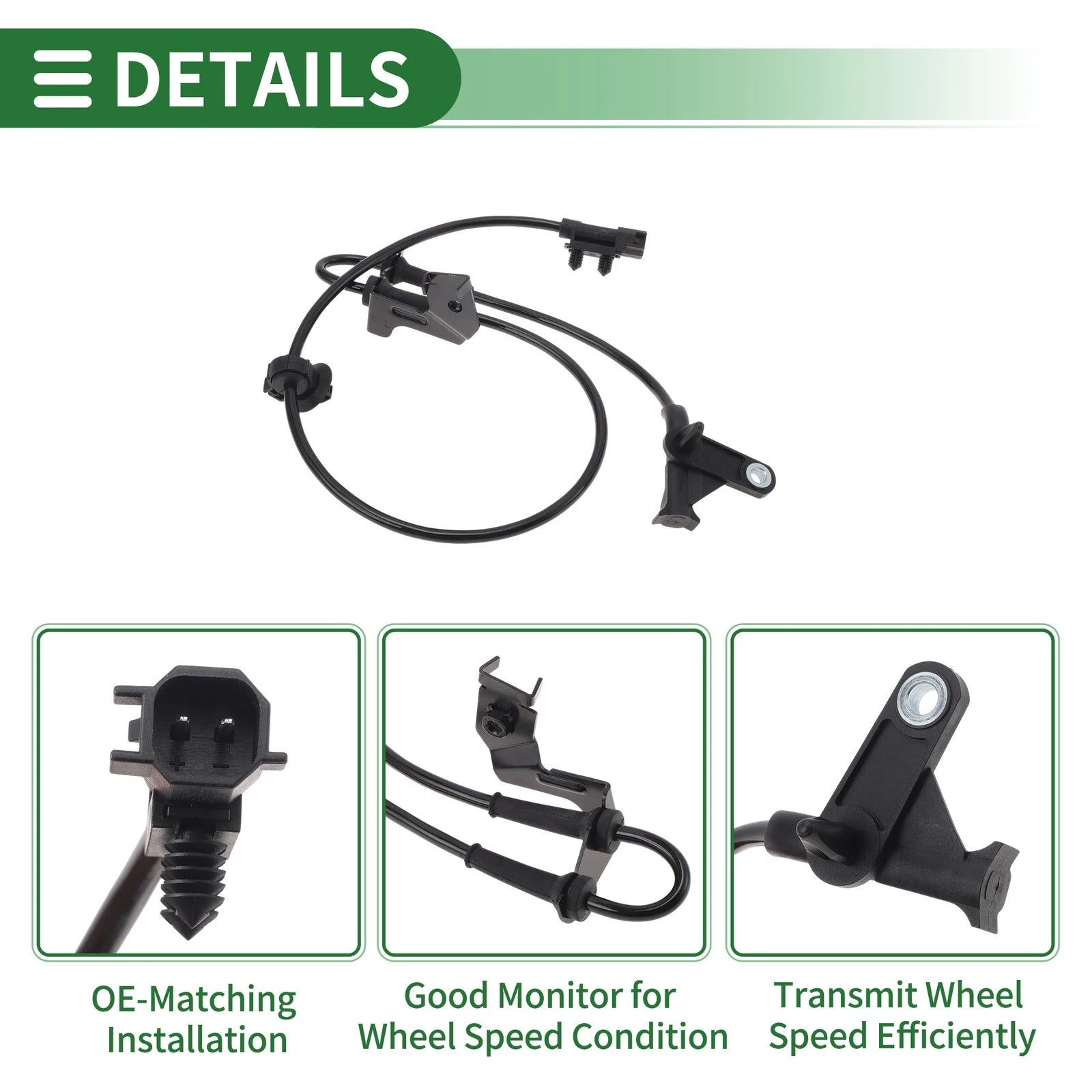 ABS Wheel Speed Sensor No. 4683471AF for Dodge Caravan (2008–2020)