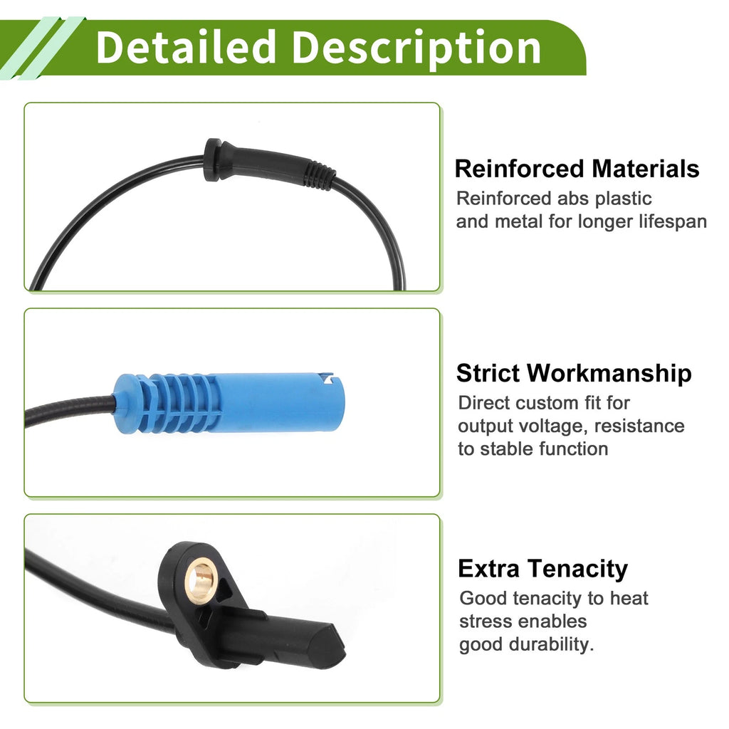 ABS Wheel Speed Sensor No. 34526784991 for BMW X1 E84 (2009–2015)