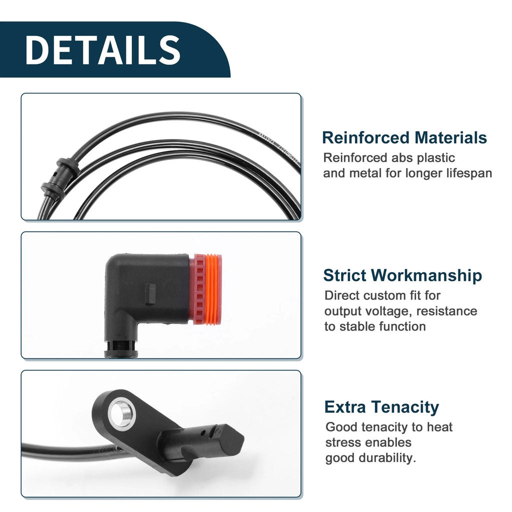 ABS Wheel Speed Sensor Replacement for Mercedes-Benz E-Class W211 (2003–2009)