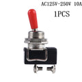 12V DC Toggle Switch SPST ON OFF 10A for Car Marine Applications