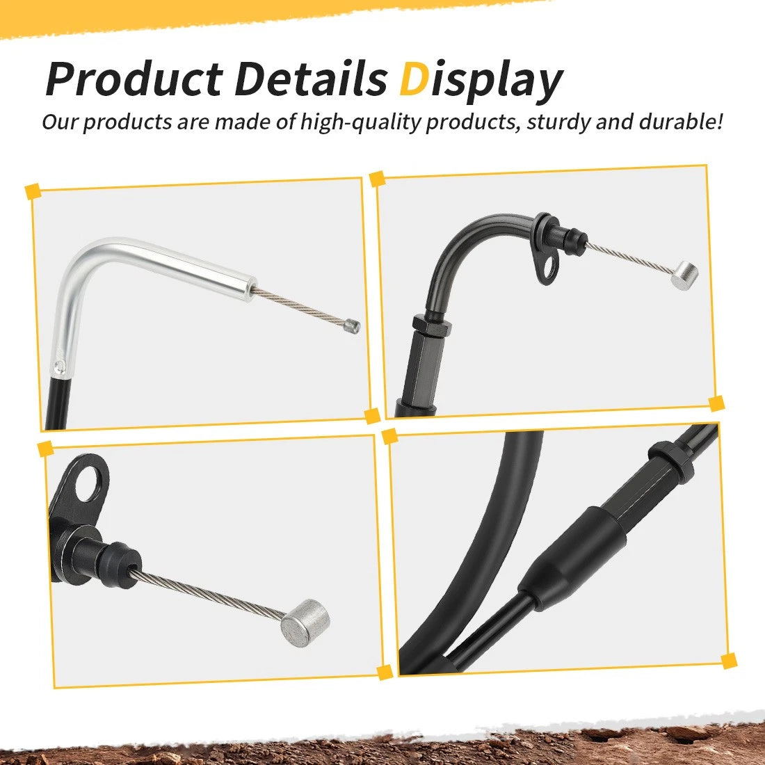 Choke Starter Cable 58410-32E00 for Suzuki DR650SE (1996–2024)