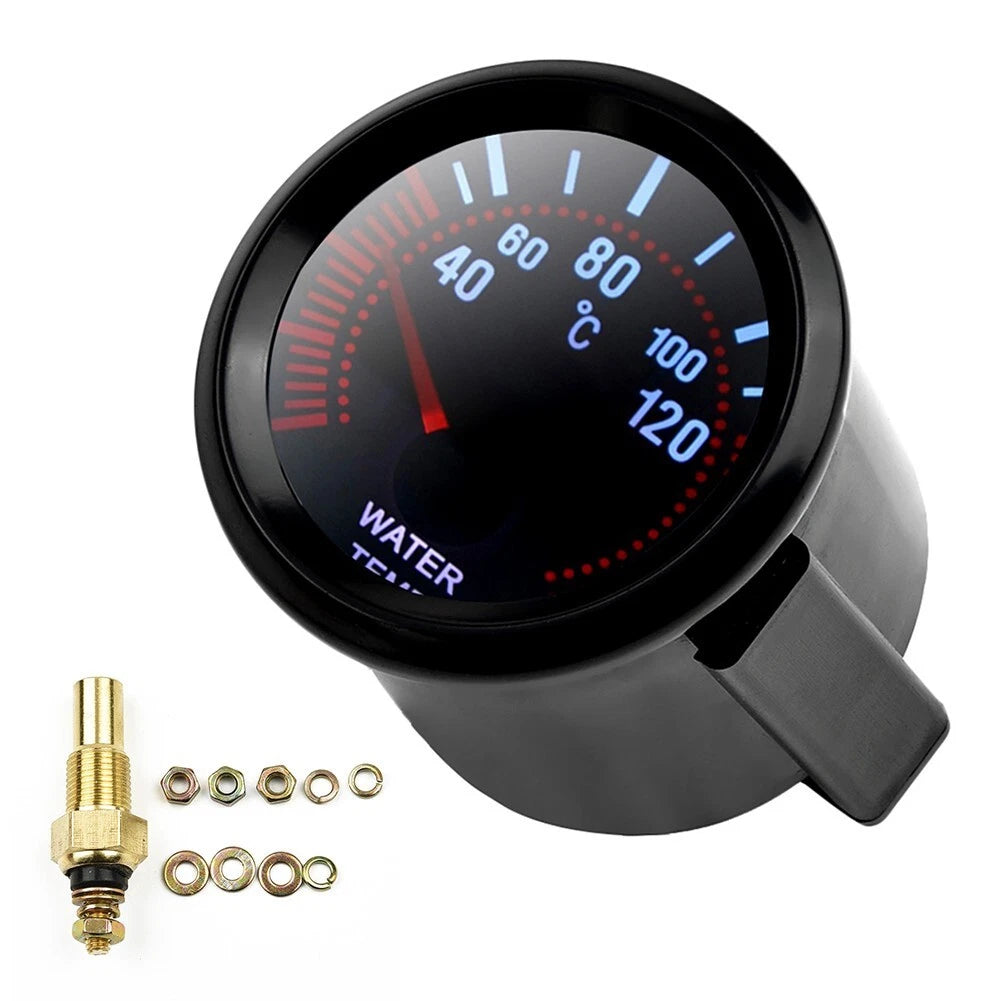 Water Temperature Gauge Sensor for - LED, Metal, ABS