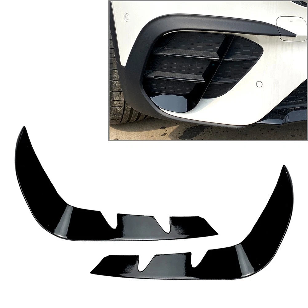 Front Bumper Canards Lip Divider for Mercedes Benz GLB-Class (2020–2022)