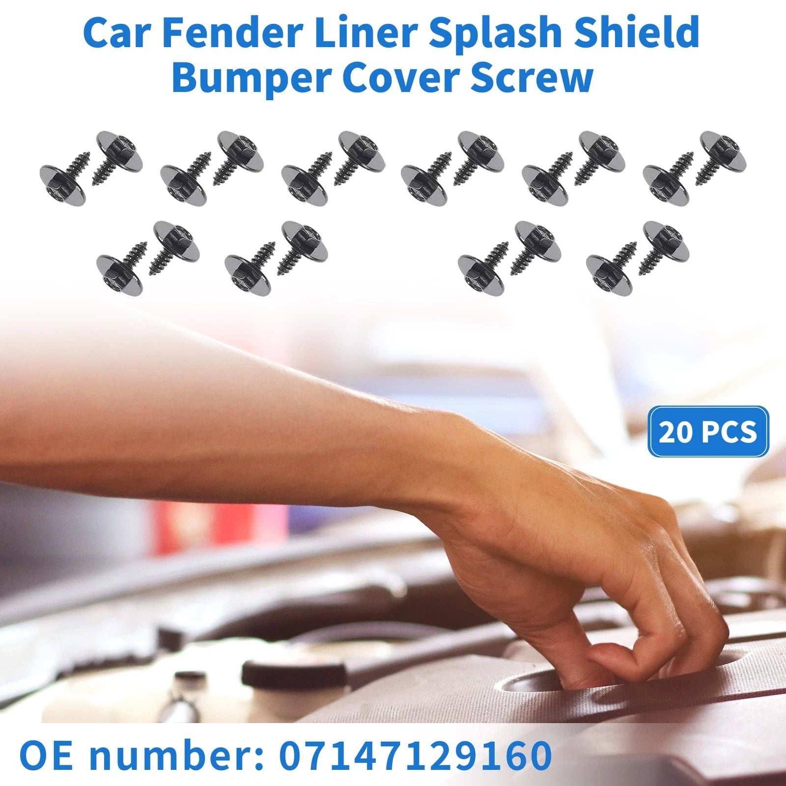 Fender Liner Screw Kit for BMW 1 Series M (2011–2016)