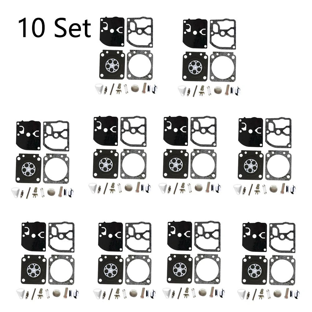 10X Carburetor Gasket Kit RB-40 for Zama FS106 FS108 FS120 FS200 FS450