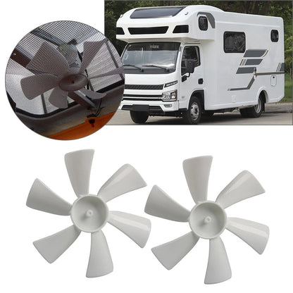 2X Exhaust Vent Fan Blades for RV Trailer Camper (6 Inch)