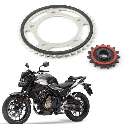 15T Front & 41T Rear Sprocket Set for Honda CB500F (2013–2017)