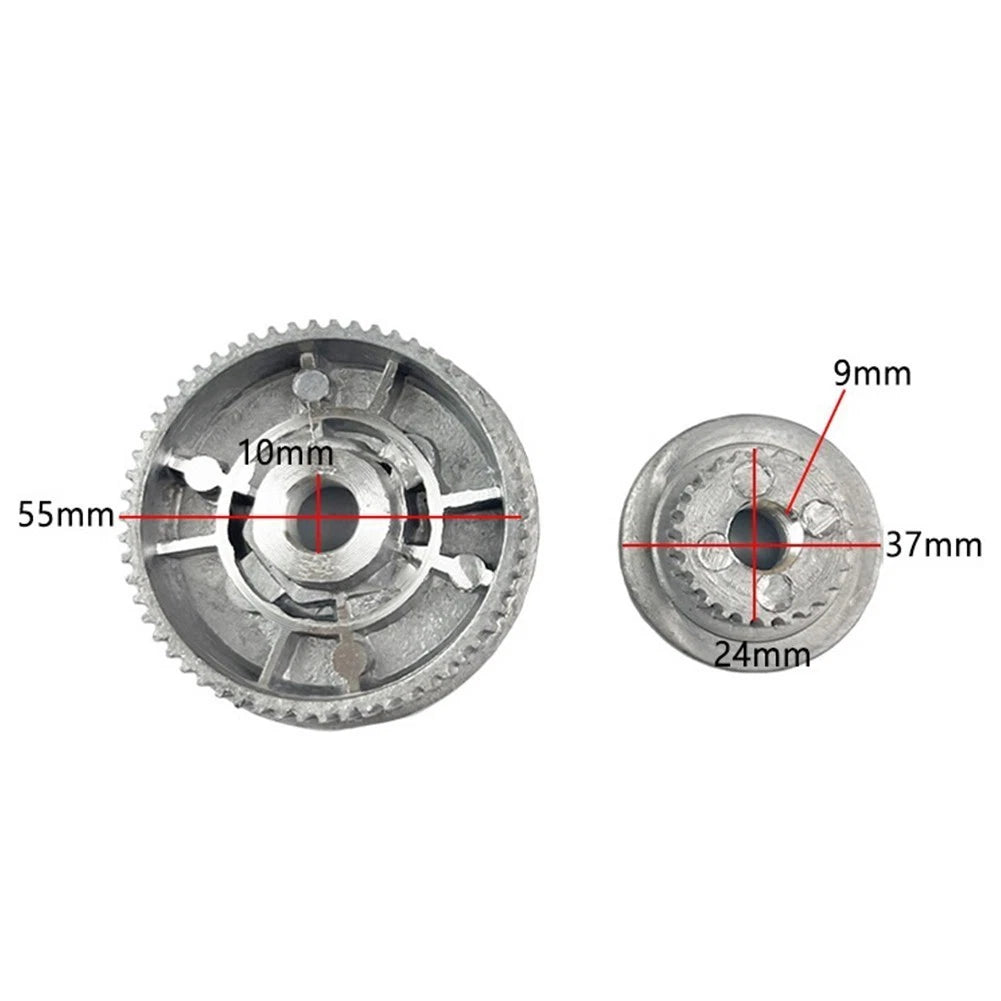 2X Outer Threaded Planer Cutter-Head Pulley for 9403 Belt Sander