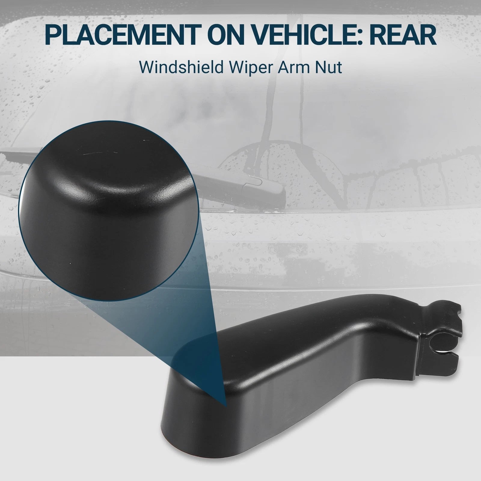 Rear Windshield Wiper Arm Nut Cover for Mercedes-Benz Vito (2003–2010)