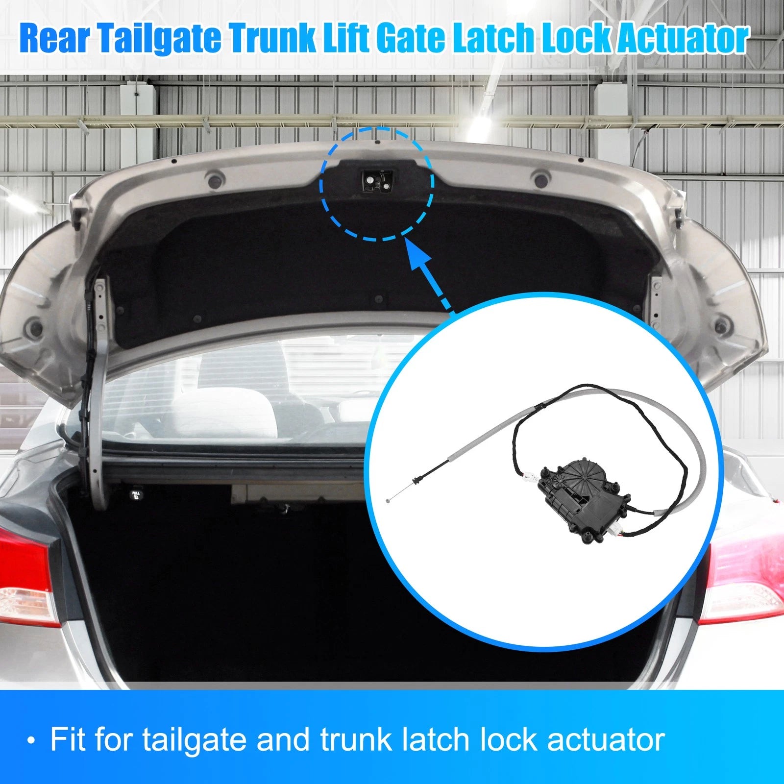 Rear Tailgate Trunk Latch Lock Actuator Replacement for BMW 528i 535i (2011–2016)