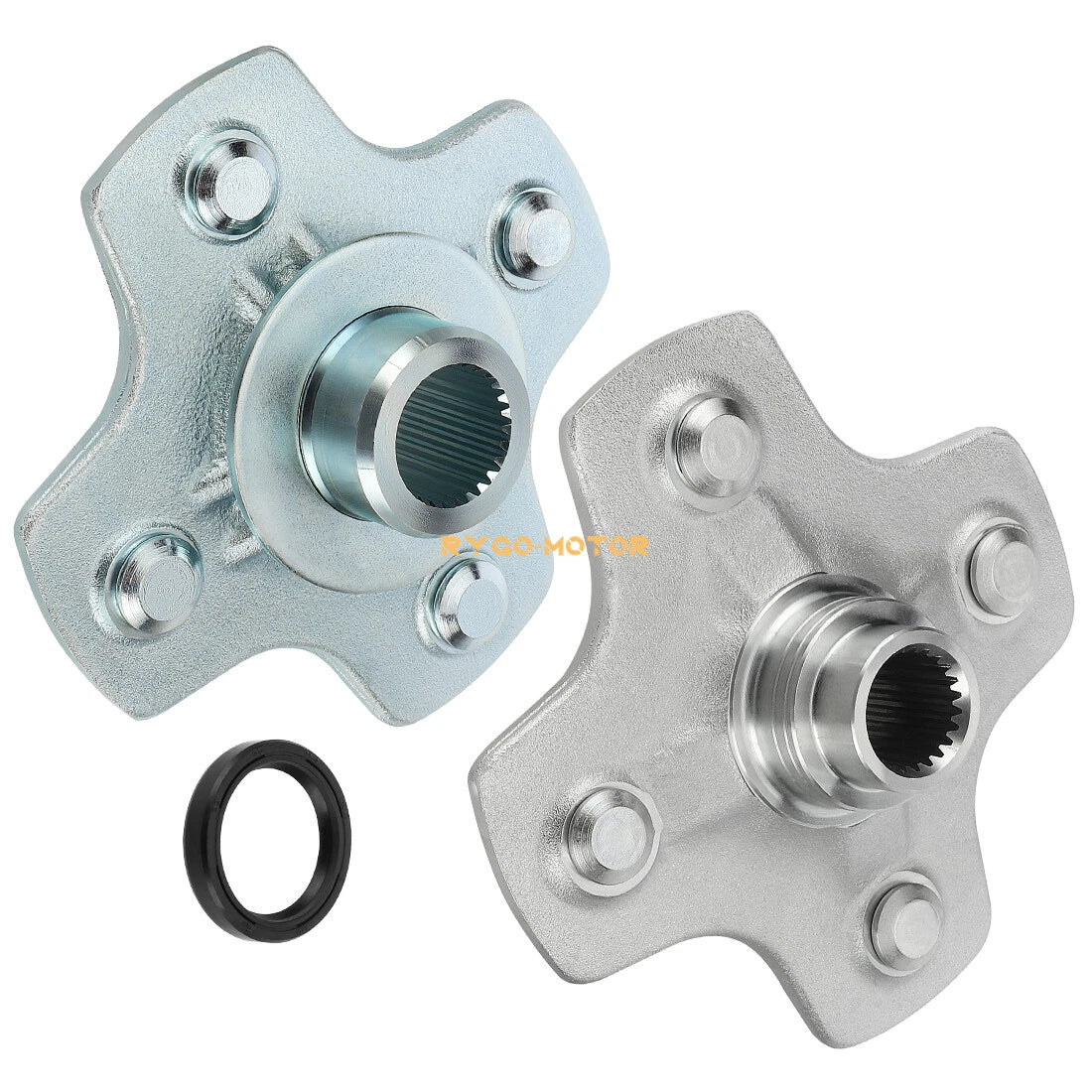 Set of 2 Rear Wheel Hubs for Honda Foreman 400 450 500 TRX400FW TRX450 TRX500