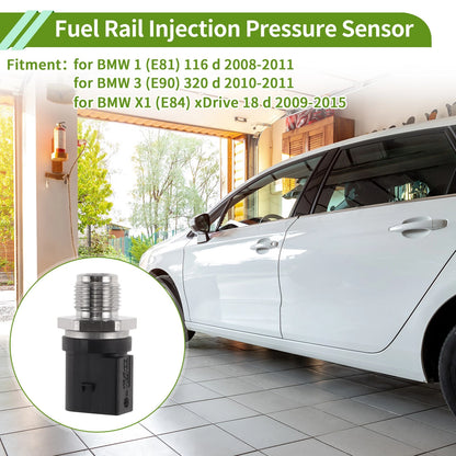 Fuel Injection Pressure Sensor for BMW 1 (E81) 116d (2008–2011)