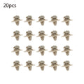 20 Side Door Moulding Trim Panel Clips for Vivaro Trafic