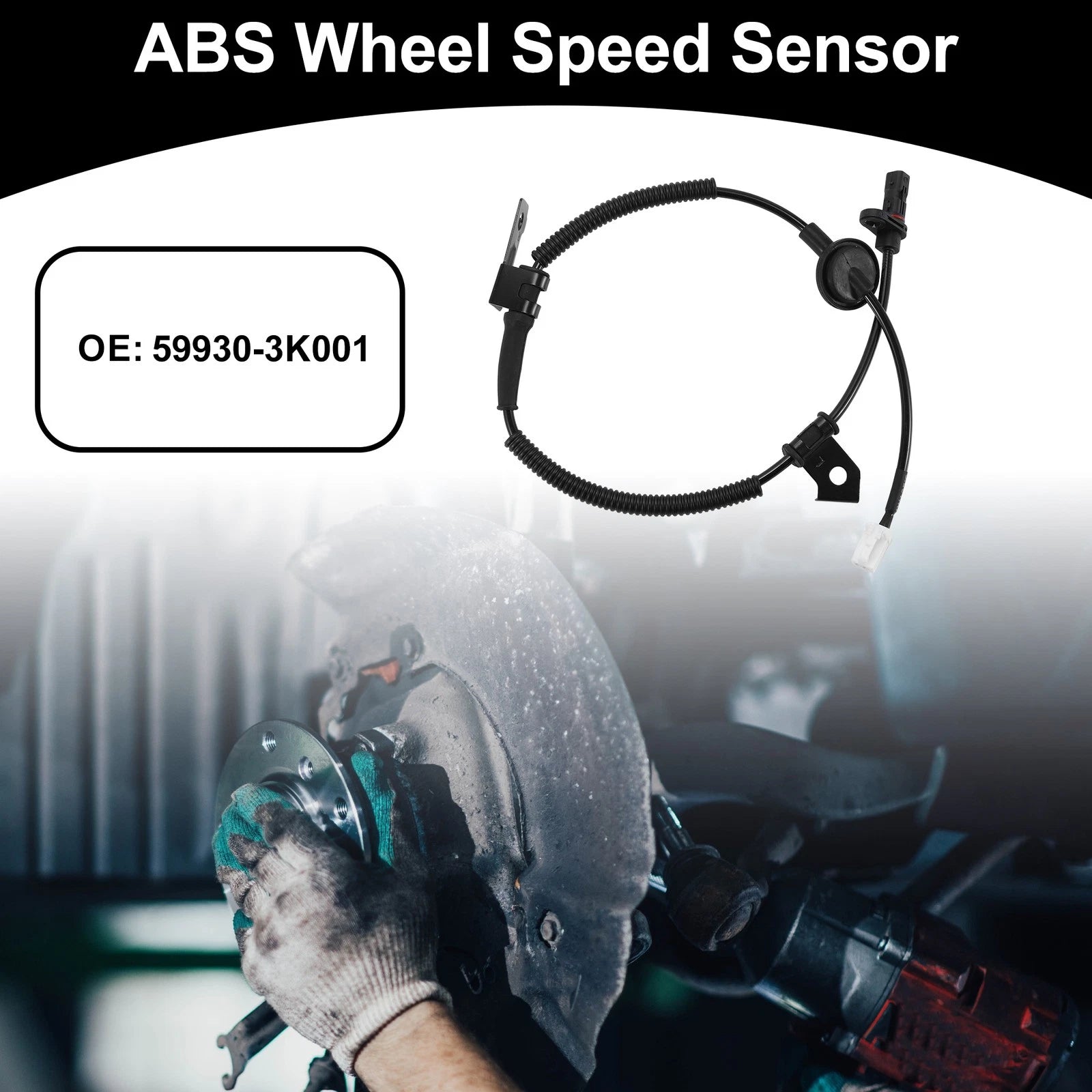 ABS Wheel Speed Sensor Replacement for Hyundai Sonata Rear Right (2011–2017)