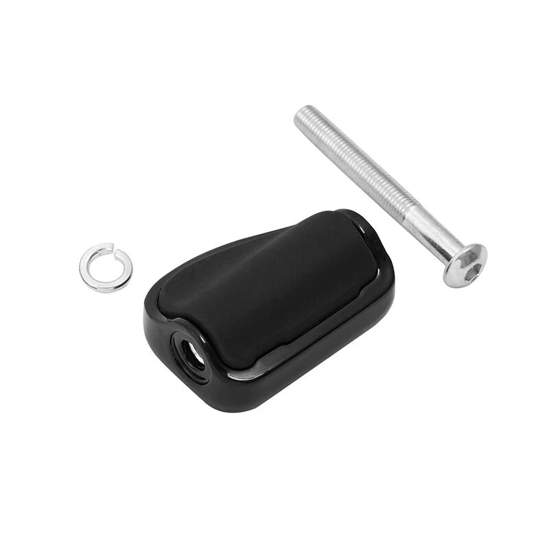 2X Black Foot Shift Pegs for Harley Touring Softail Fat Boy Deluxe