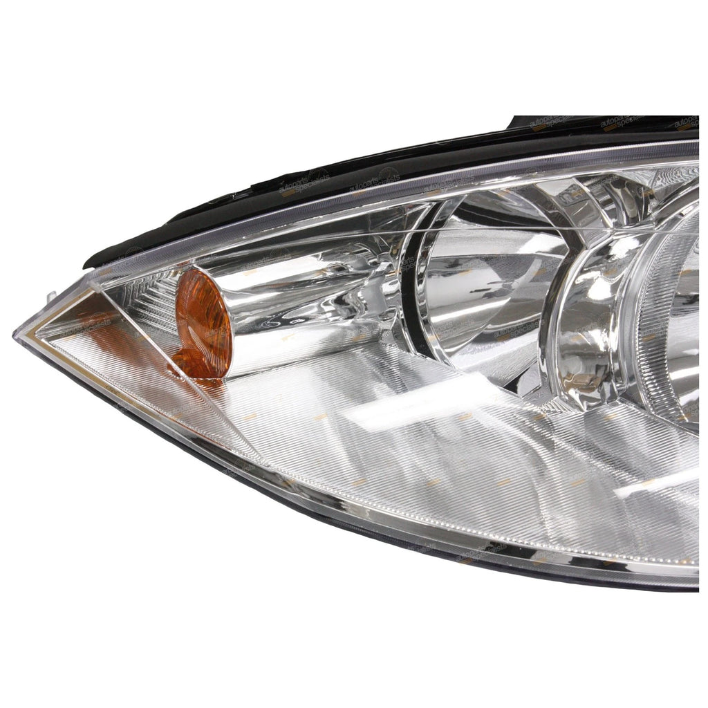 LH Chrome Headlight for Ford Focus (2002–2005) LHS Left Passenger