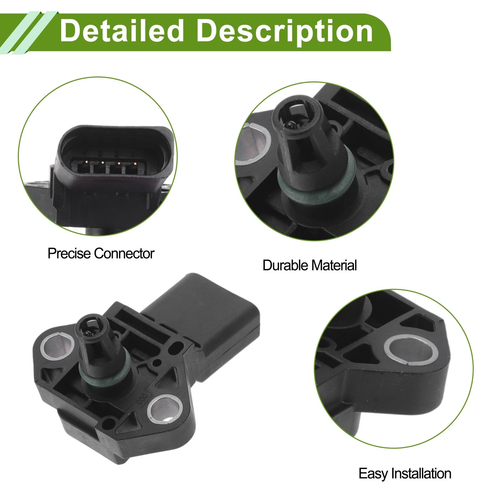 Manifold Absolute Pressure MAP Sensor Replacement for Audi A6 C6 2.7 TDI (2004–2011)