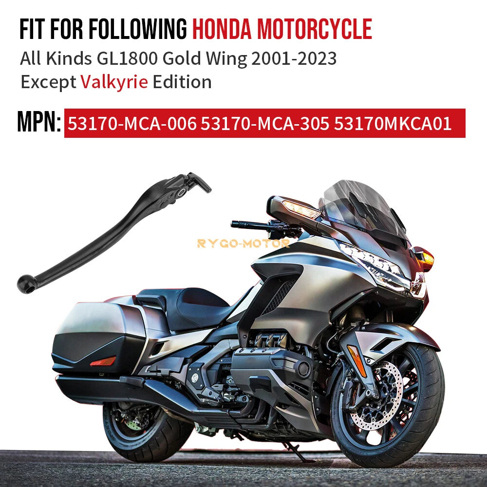 Right Brake Lever Handle for Honda Gold Wing GL 1800 F6B (2001–2023)