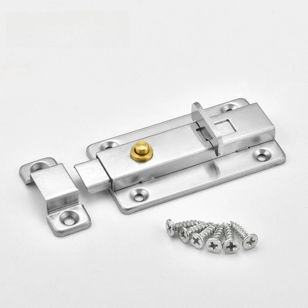 Stainless Steel Spring Door Latch Bolt for Manual Automatic Locks (2-4 Inch)