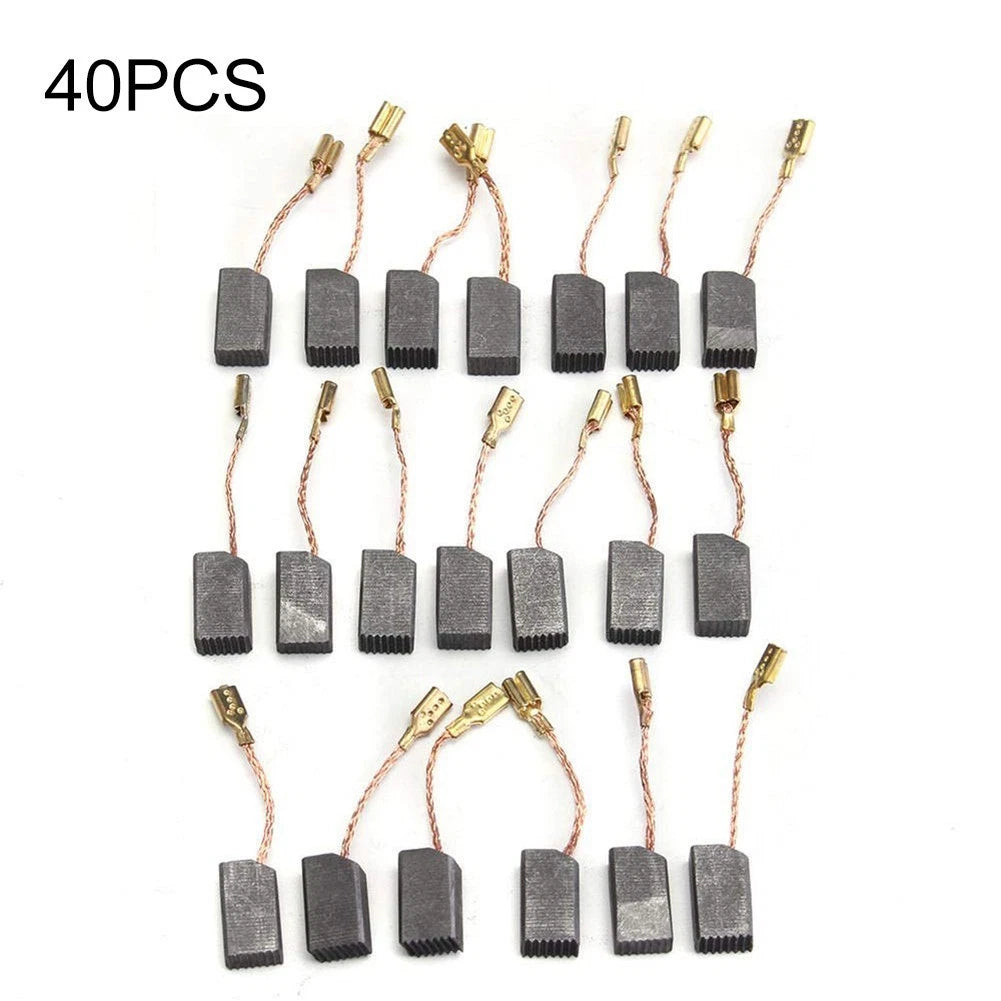 40 Pcs Carbon Brush for 100mm Angle Grinder