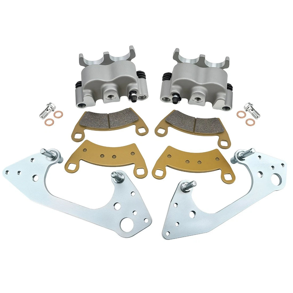 Front Brake Calipers & Pads for Polaris RZR 4 900, RZR S4 900 (2015–2018) #1912496