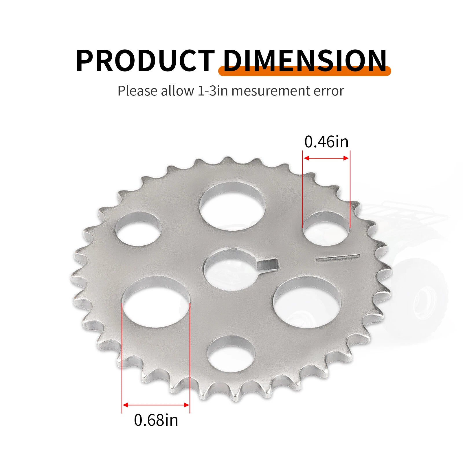 Camshaft Timing Gear Sprocket for Yamaha Moto 4 YFM350ER (1989–1995)
