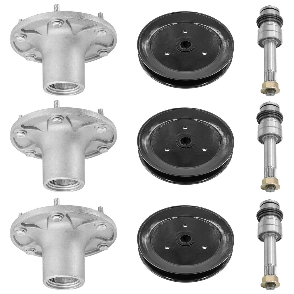 60" Deck Spindle Pulley Replacement for Exmark Lazer Z E-Series (2005–2005)