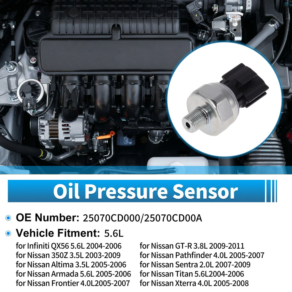 Engine Oil Pressure Sensor No.25070CD000/25070CD00A for Infiniti QX56 (2004–2010)