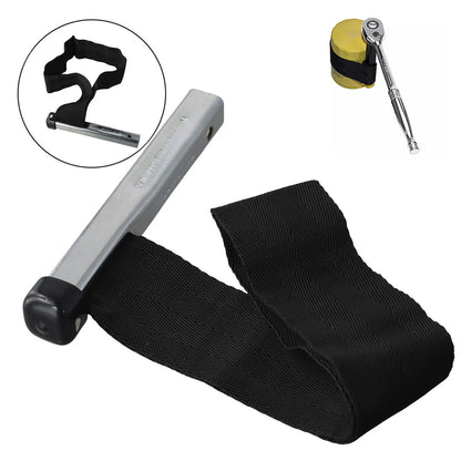 Heavy Duty Oil Filter Strap Wrench for Home or Garage Use