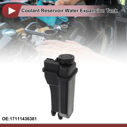 Coolant Expansion Overflow Tank Replacement with Cap for BMW 5 Series (2004–2010)