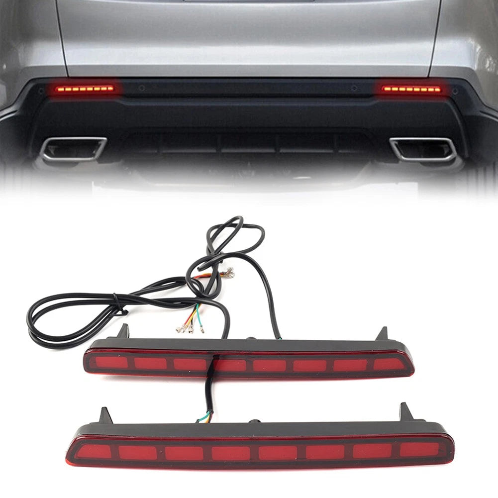 2X Rear Bumper Reflector Daytime Running Light for Honda CR-V