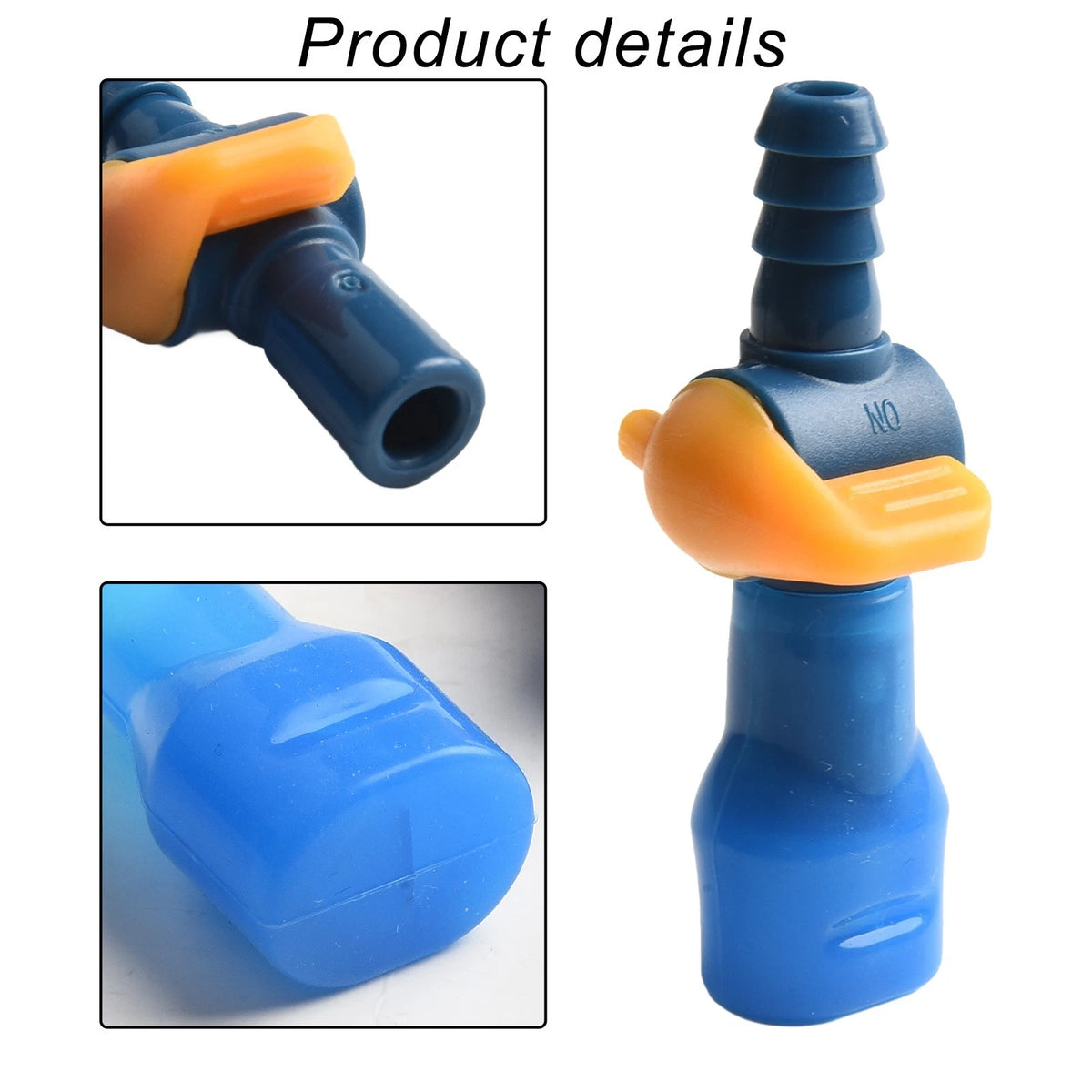 Hydration Drink Pack Replacement Bite Valve Nozzle Mouthpiece with Switch