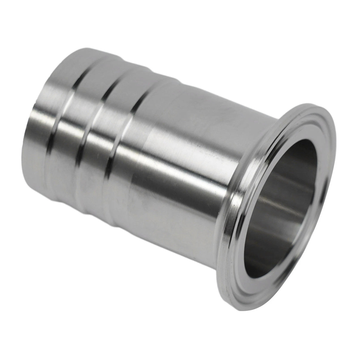 1.5 Inch Tri Clamp to 1.5 Inch Barb Pipe Adapter Rubber SS304
