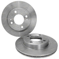 2X Front Disc Brake Rotors for Mitsubishi Mirage LA (2013–2017)
