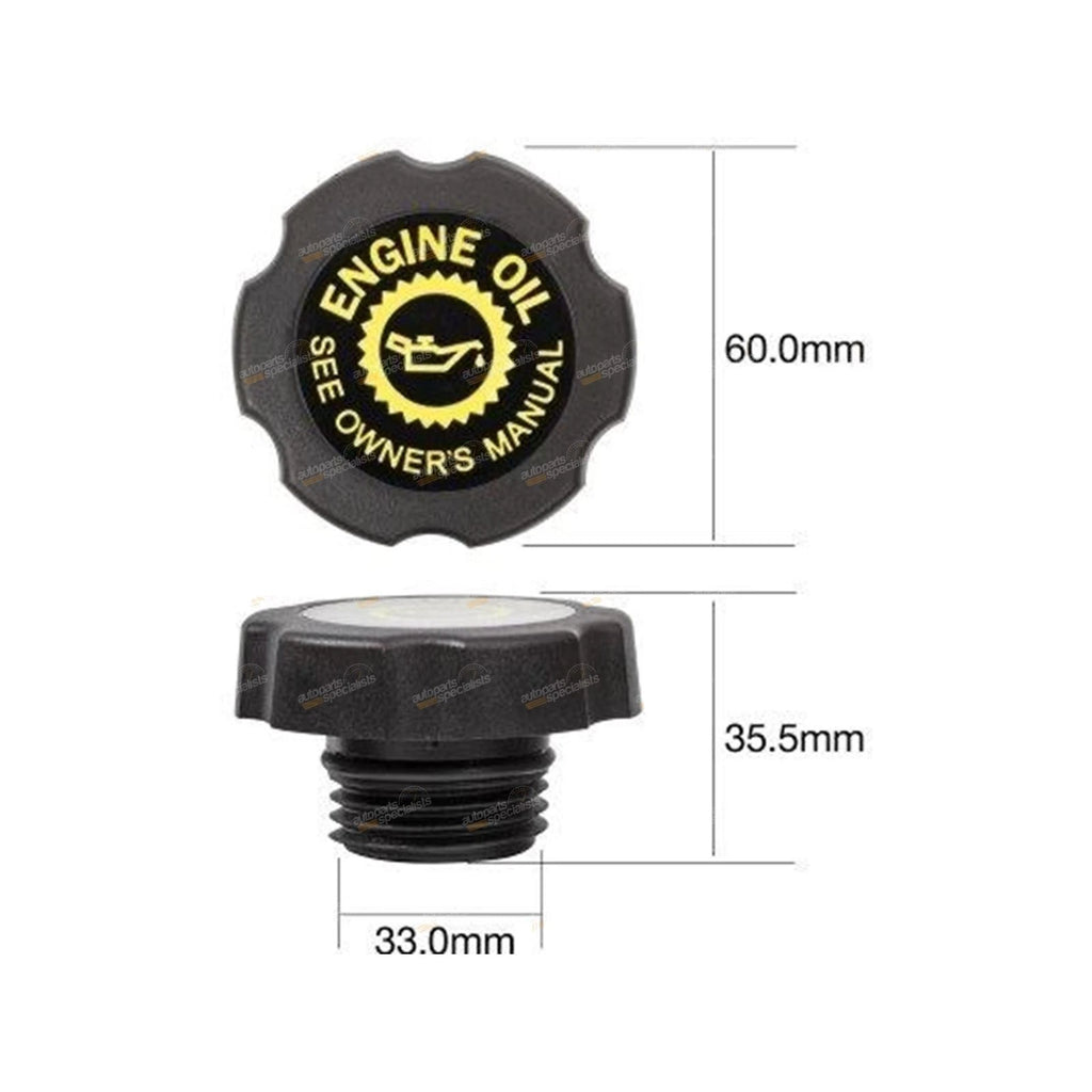 Engine Oil Cap for TOC523 (Tridon)