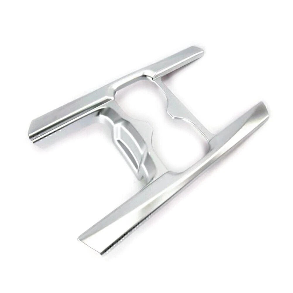 Chrome Water Cup Holder Cover Trim Frame for Honda CR-V (2017–2019)