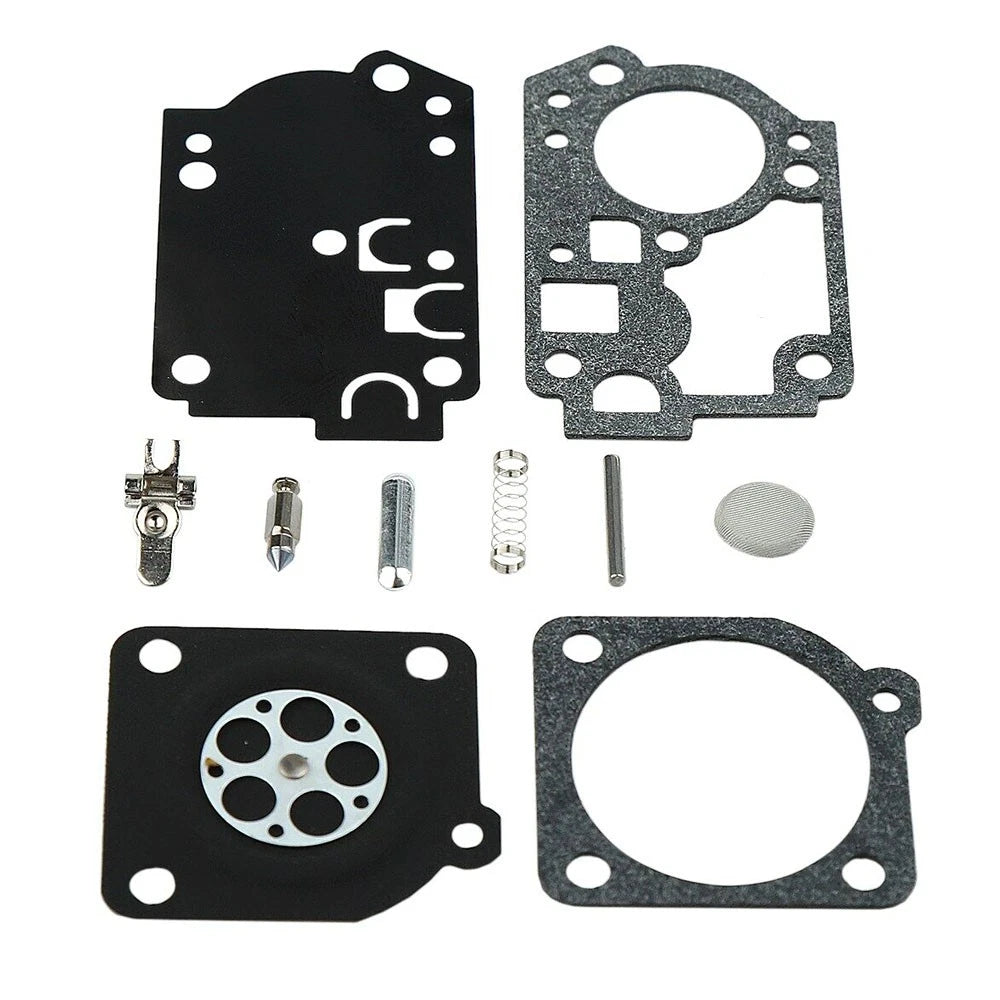 Carburetor Repair Rebuild Kit for Poulan BVM210VS (Zama RB-156, C1U-W43, C1U-W45)