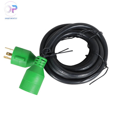 10 FT 30 Amp Generator Extension Cord NEMA L5-30P to L5-30R 3750W