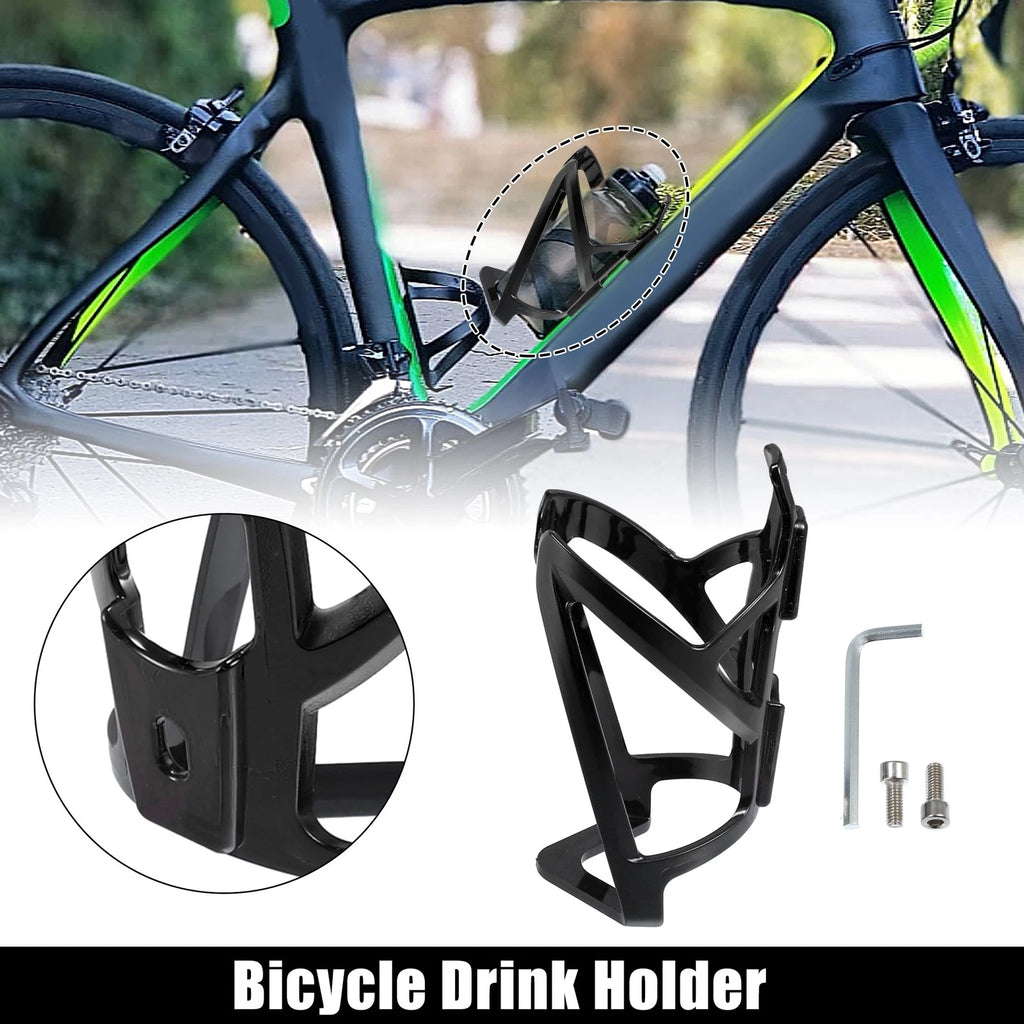 Bike Water Bottle Cage Holder Set with Screws for Bicycle Universal (—)