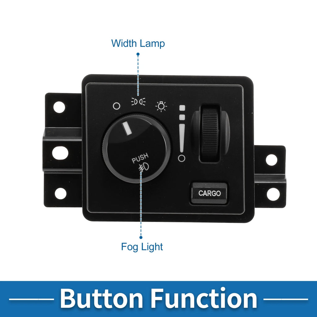 Headlight Switch for Dodge Dakota (2005–2010) No. 56049637AC