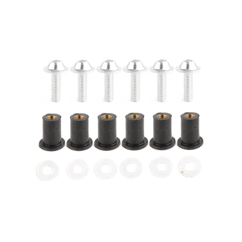 Windscreen Windshield Screw Bolts for Honda Suzuki Kawasaki (Universal)