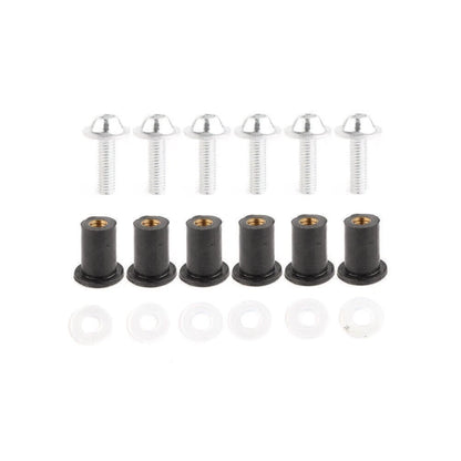 Windscreen Windshield Screw Bolts for Honda Suzuki Kawasaki (Universal)