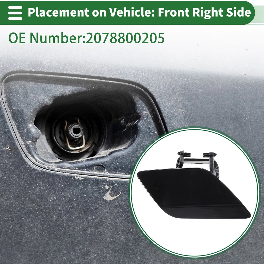 Front Right Headlight Washer Nozzle Cover Cap for Mercedes-Benz E400 (2014–2016)