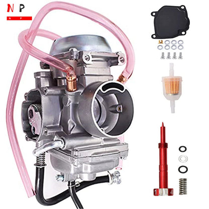 Carburetor + Mixture Screw for Suzuki QuadMaster 500 LTA500 (2000–2001)