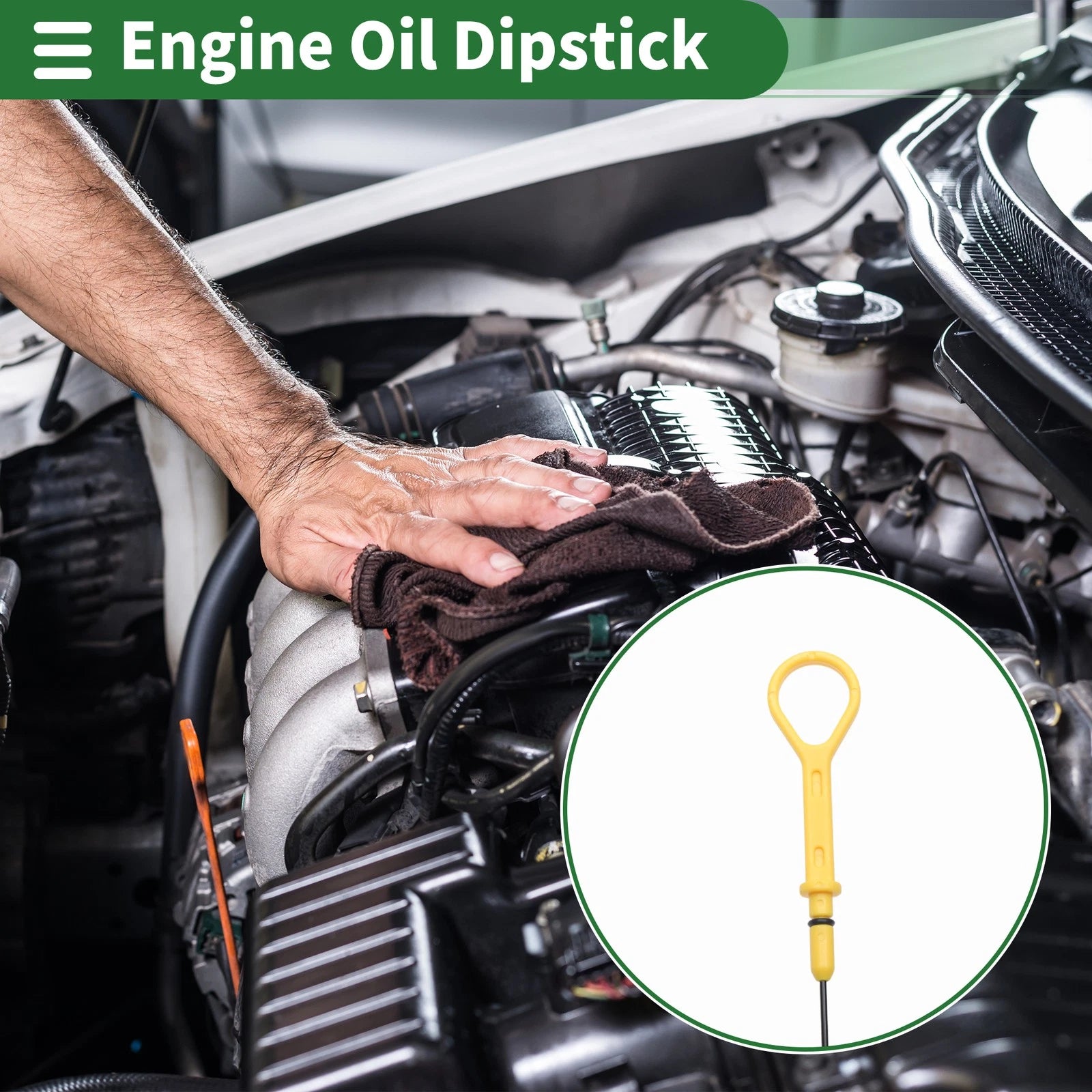 Oil Level Dipstick Replacement for Mazda 626 2.0L (1994–1999)